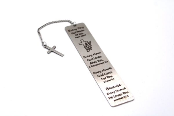 Christian Bible Bookmark - Every Day God Thinks Of You