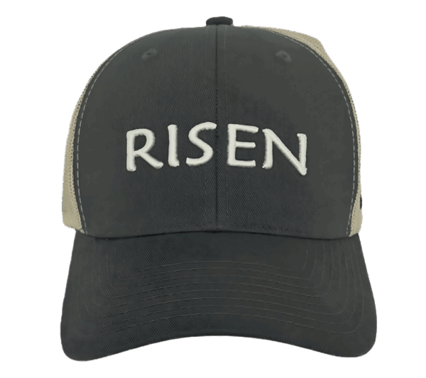Christian Trucker Hat, Alpha and Omega