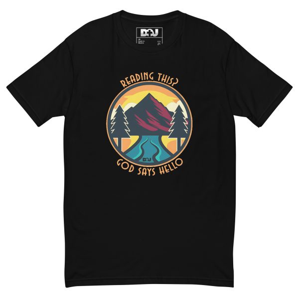 Reading This? God Says Hello - Tee