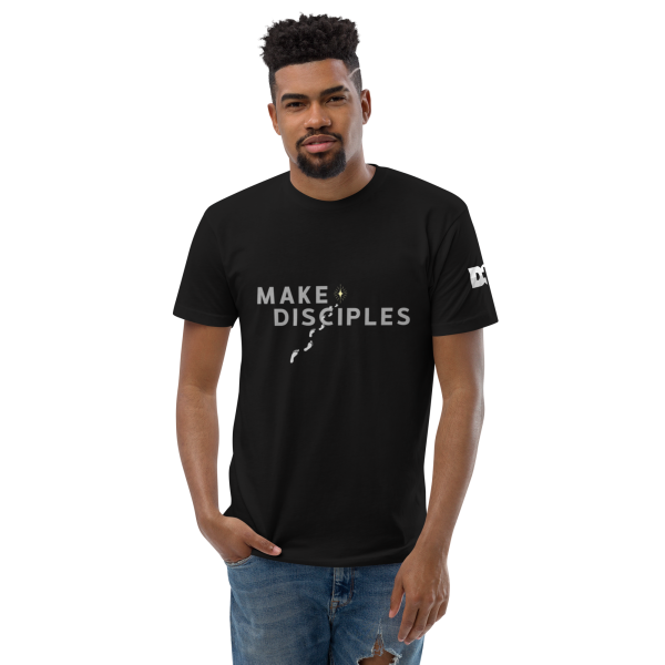 Black crewneck tee- unisex