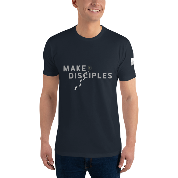 Midnight Navy crewneck tee- unisex