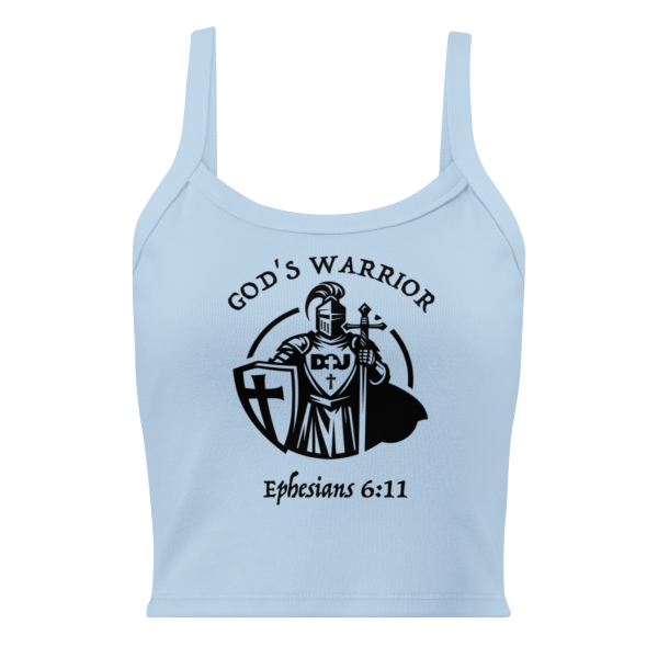 God’s Warrior – Armor of Faith: Women’s Micro-Rib Tank Top