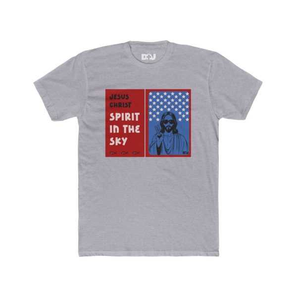 Retro Unisex Cotton Shirt Grey
