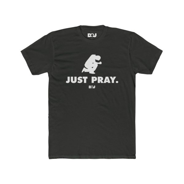 Solid Heavy Metal Unisex Cotton Shirt - Just Pray