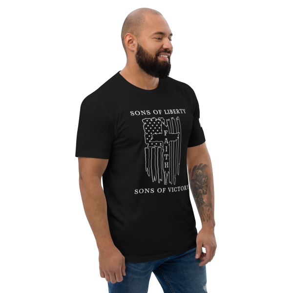 oft cotton blend short-sleeve shirt - Black - America
