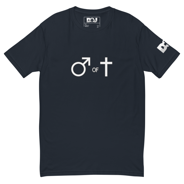 Midnight Navy t-shirt, soft crewneck, Christian Apparel - Unisex