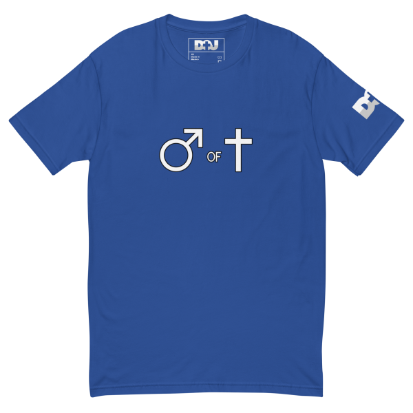 Royal Blue t-shirt, soft crewneck, Christian Apparel - Unisex