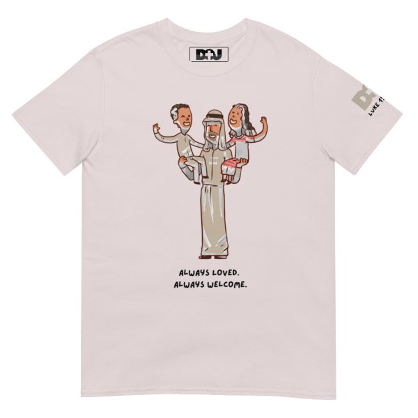 Unisex Soft Cotton Tee Ice Grey
