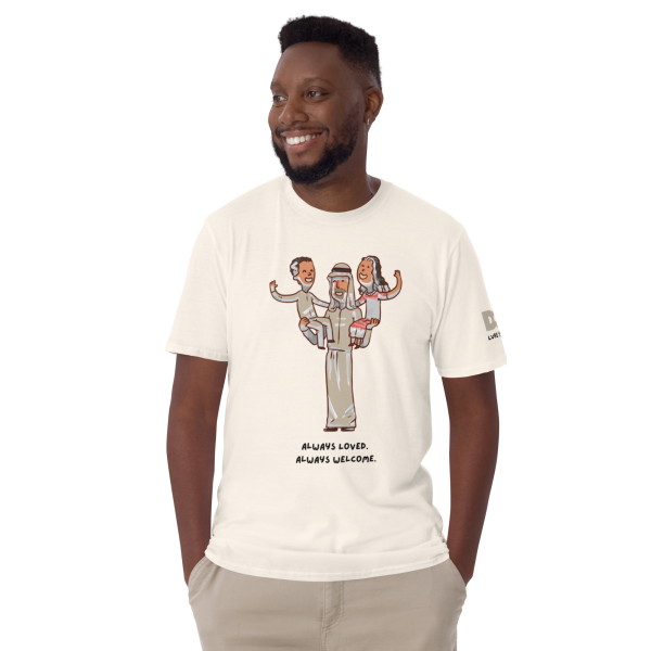 Unisex Soft Cotton Tee Natural