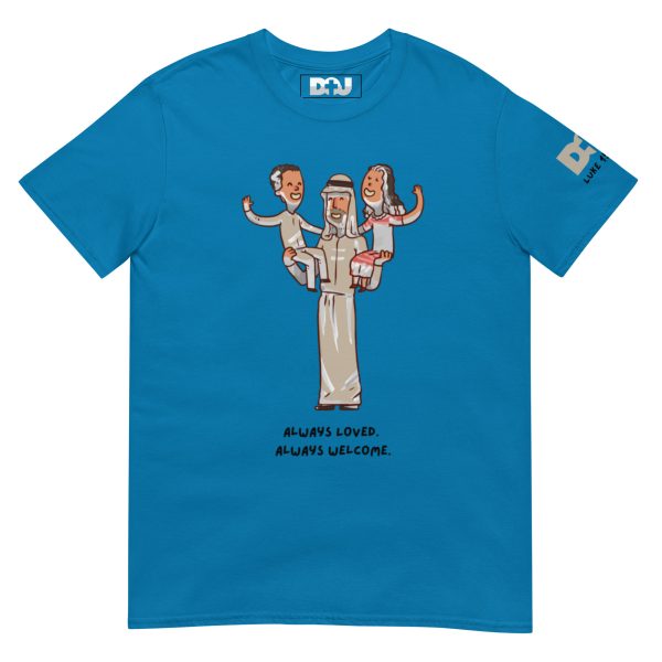Unisex Soft Cotton Tee Sapphire