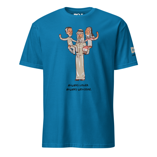 Unisex Soft Cotton Tee Sapphire