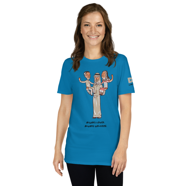 Unisex Soft Cotton Tee Sapphire