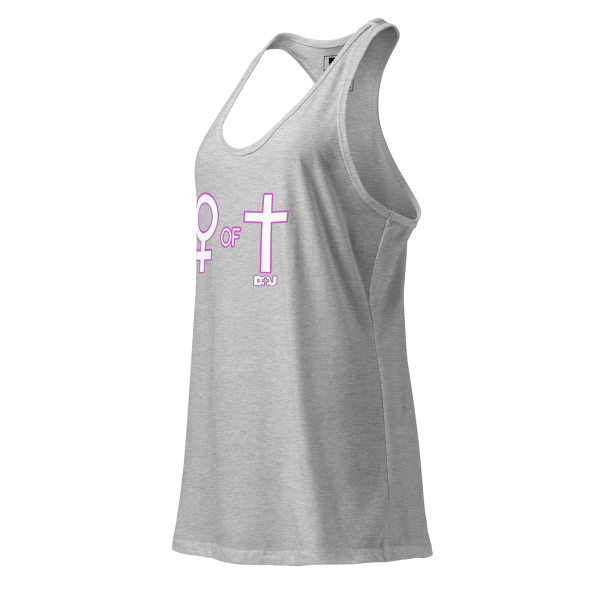 Heather Grey tank-top - Woman of God