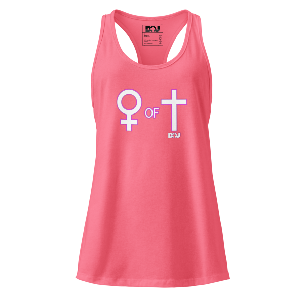 hot pink tank-top - Woman of God