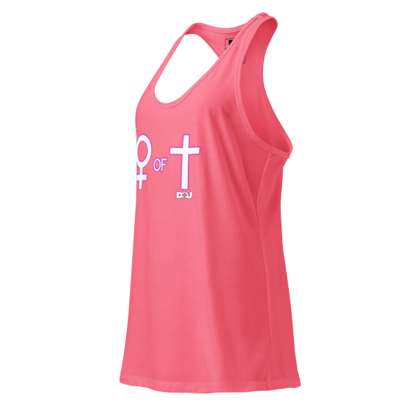 hot pink tank-top - Woman of God