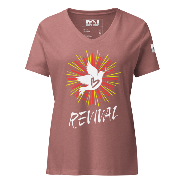 2025 Pentecost Revival - Women's Relaxed V-Neck Tee